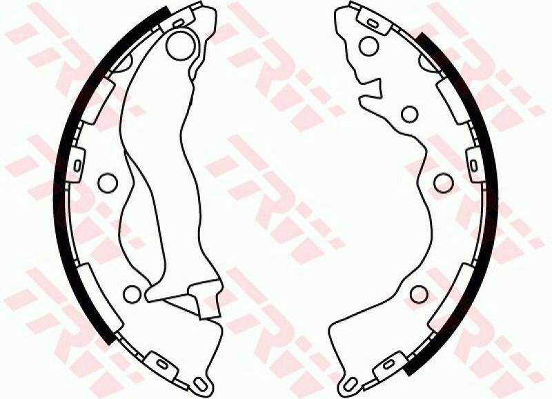 TRW Brake Shoe Set