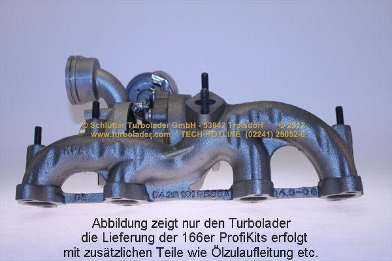 SCHLÜTTER TURBOLADER Lader, Aufladung proturbo concept ® - KIT D mit ERWEITERTER GEWÄHRLEISTUNG