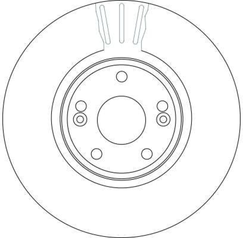 2x TRW Brake Disc