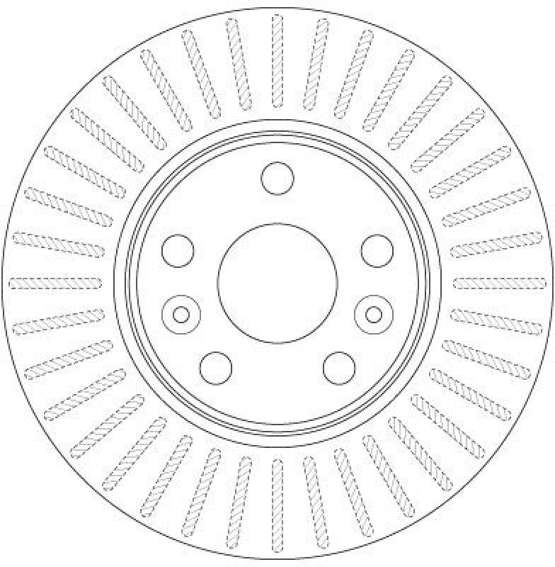 2x TRW Bremsscheibe