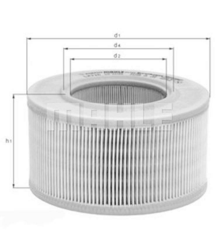 MAHLE ORIGINAL Air Filter