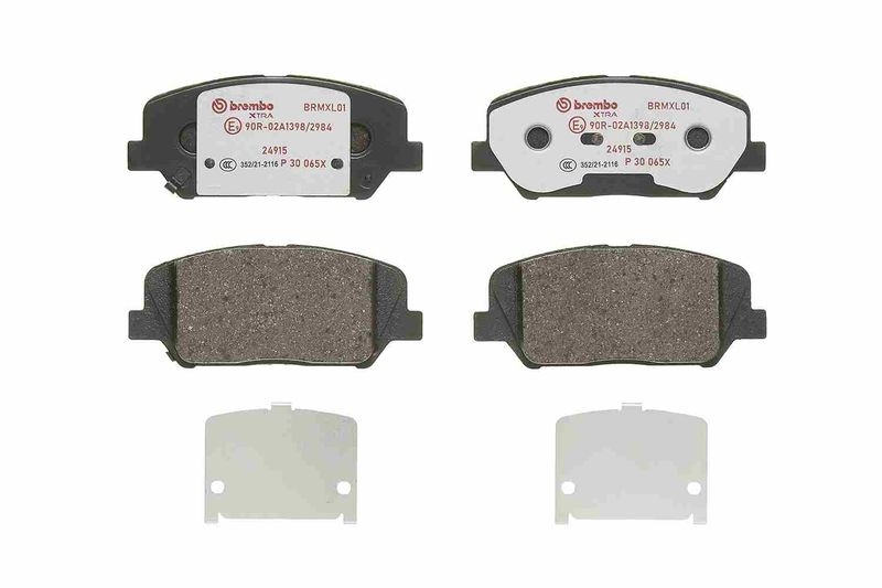 BREMBO Brake Pad Set, disc brake XTRA LINE