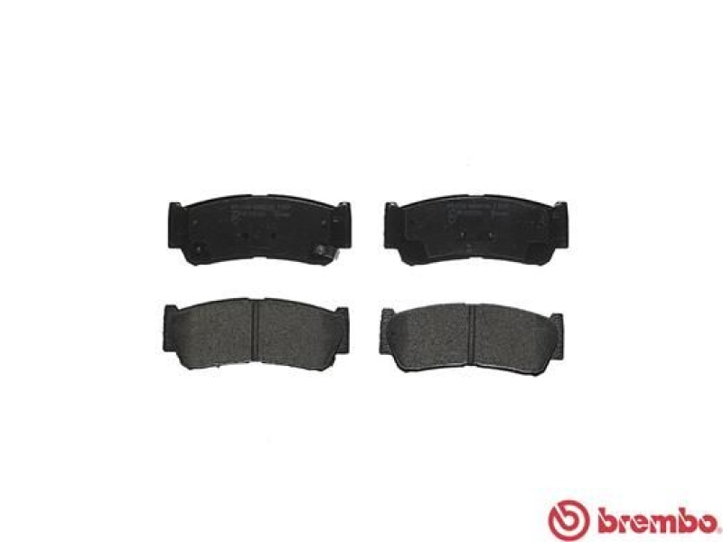 BREMBO Brake Pad Set, disc brake PRIME LINE