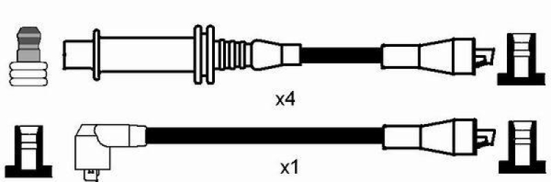 NGK Ignition Cable Kit