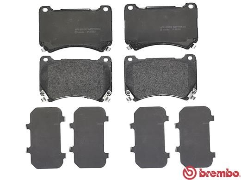 BREMBO Brake Pad Set, disc brake PRIME LINE