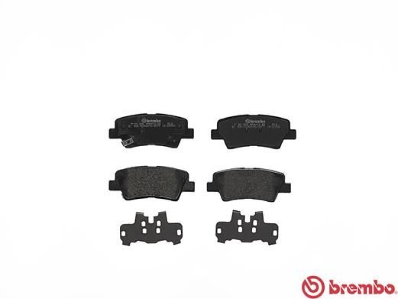 BREMBO Brake Pad Set, disc brake PRIME LINE