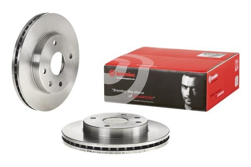 2x BREMBO Brake Disc PRIME LINE