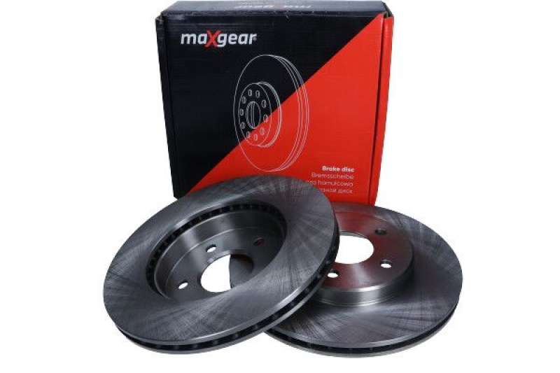 2x MAXGEAR Brake Disc