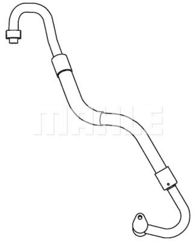 MAHLE Hochdruck-/Niederdruckleitung, Klimaanlage PREMIUM LINE