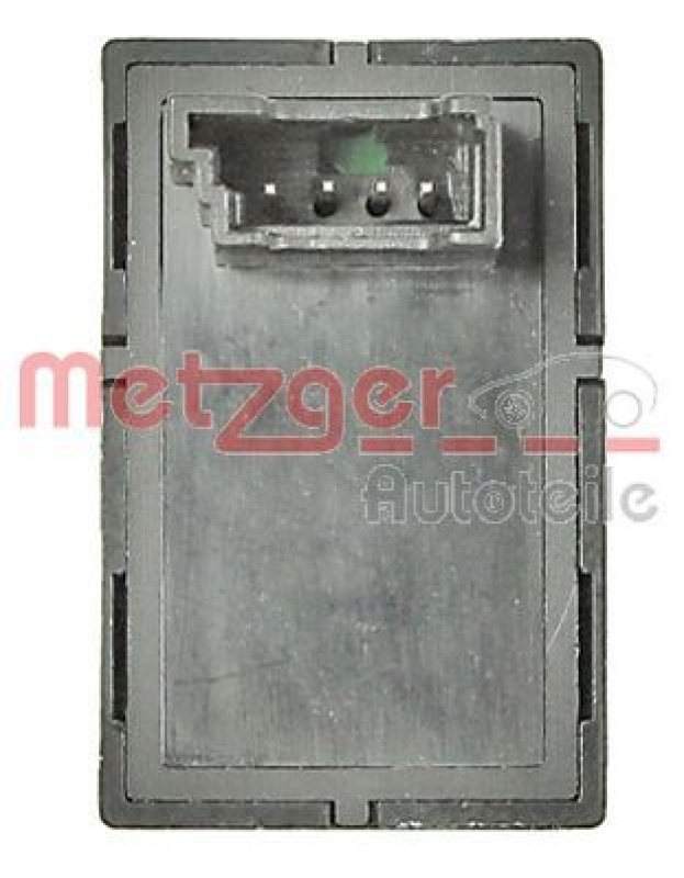 METZGER Schalter, Fensterheber GREENPARTS