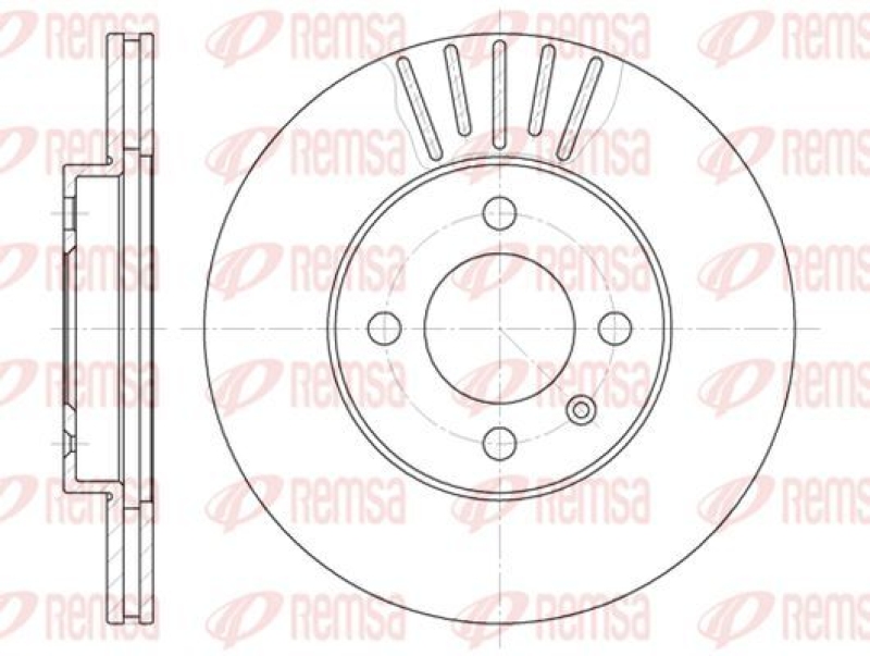 2x KAWE Brake Disc