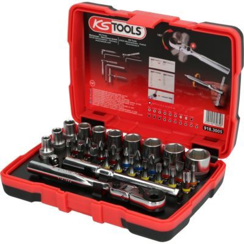 KS TOOLS Set, Schraubendreher-Einsatz (Bits)