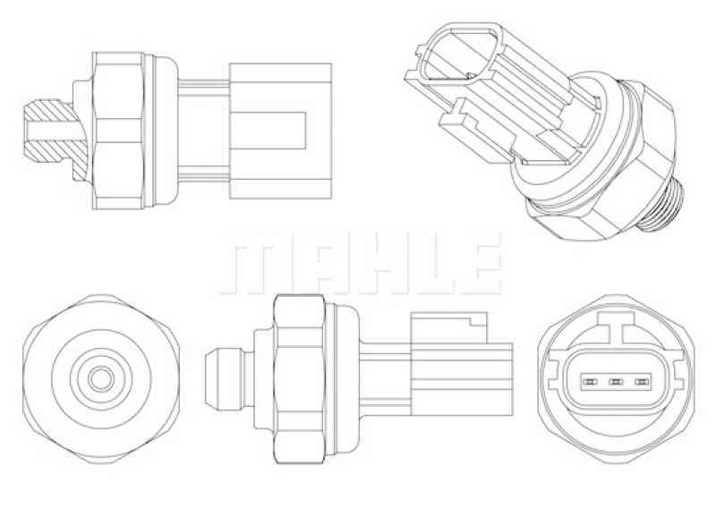 MAHLE Druckschalter, Klimaanlage BEHR *** PREMIUM LINE ***