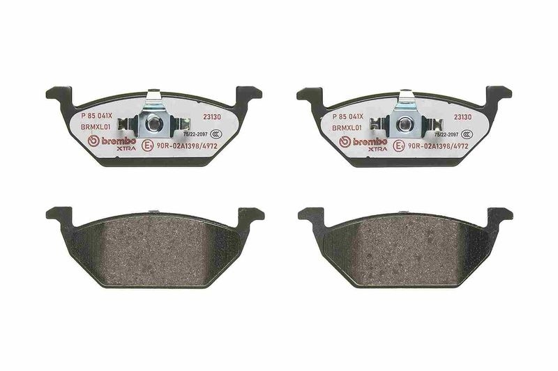 BREMBO Brake Pad Set, disc brake XTRA LINE