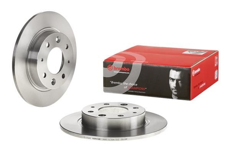 2x BREMBO Brake Disc PRIME LINE