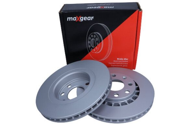 2x MAXGEAR Brake Disc