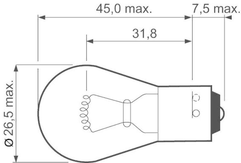 VALEO Bulb, indicator ESSENTIAL