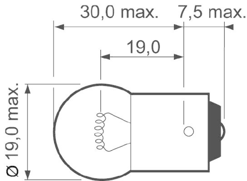 VALEO Bulb, indicator ESSENTIAL