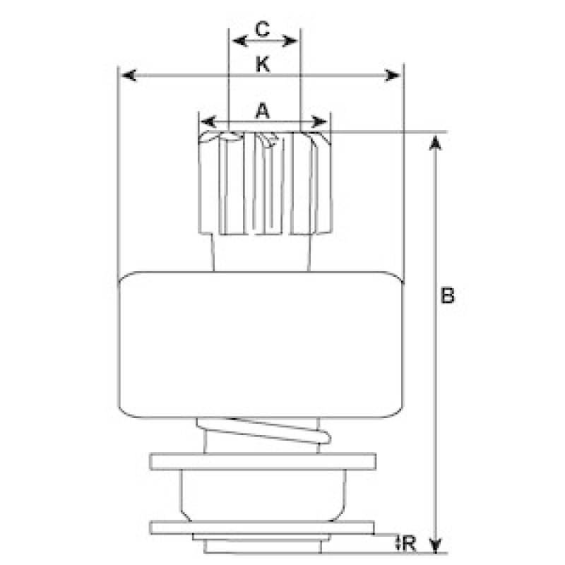 HC-Cargo Freewheel Gear, starter