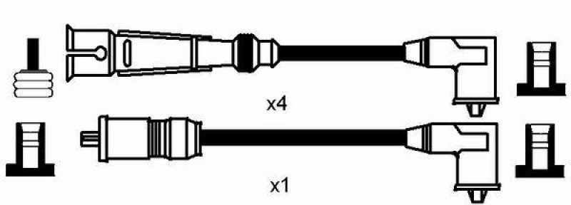 NGK Ignition Cable Kit