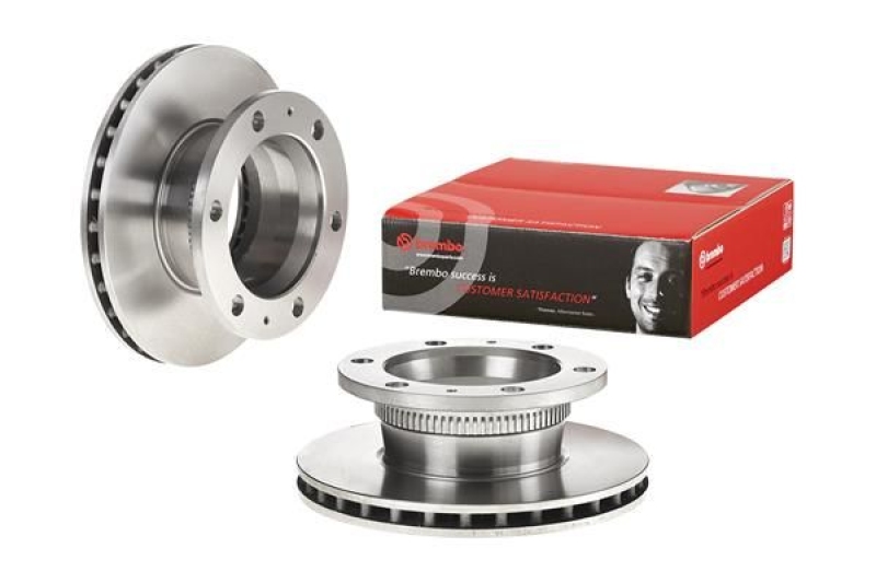 2x BREMBO Bremsscheibe PRIME LINE