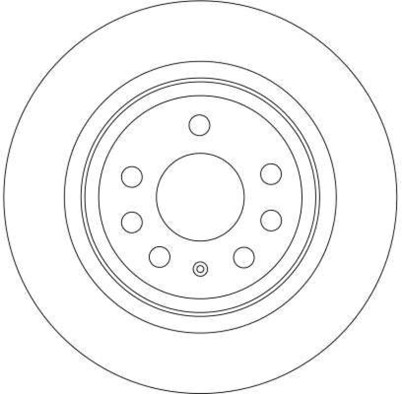 2x TRW Bremsscheibe