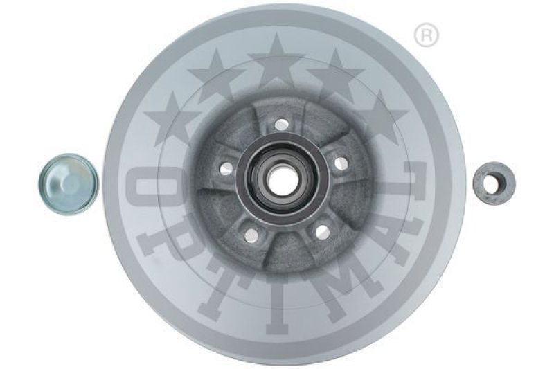 2x OPTIMAL Brake Disc