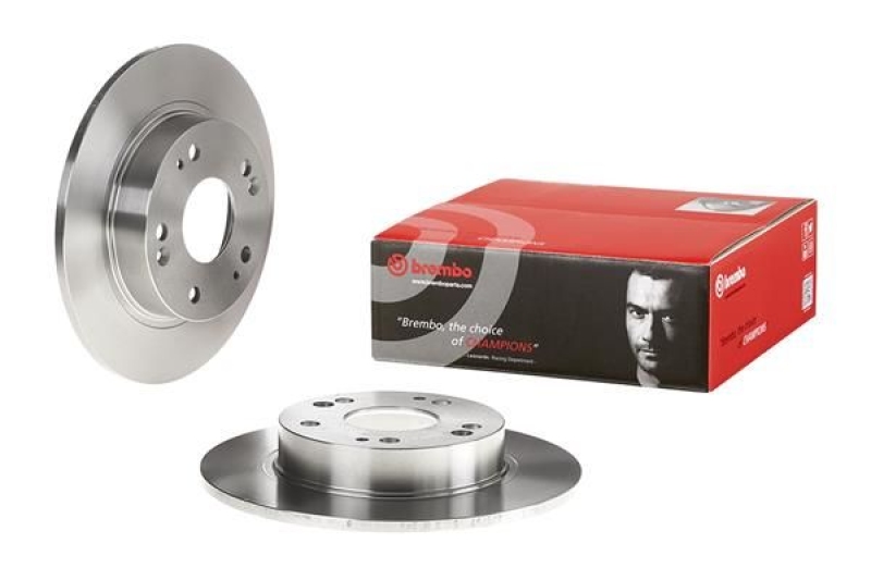 2x BREMBO Bremsscheibe PRIME LINE