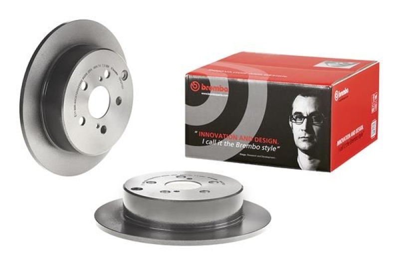 2x BREMBO Brake Disc PRIME LINE - UV Coated