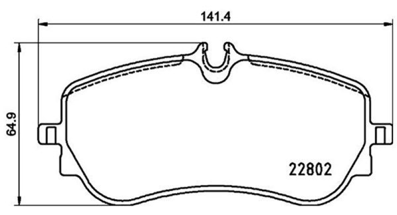 MAGNETI MARELLI Brake Pad Set, disc brake