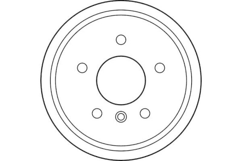 2x TRW Bremstrommel