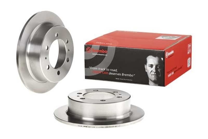 2x BREMBO Bremsscheibe PRIME LINE