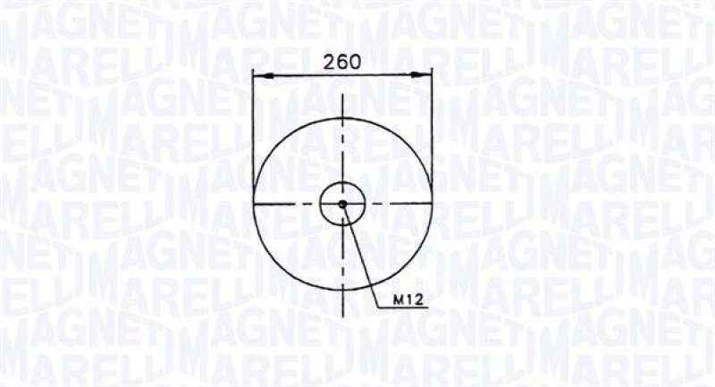 MAGNETI MARELLI Federbalg, Luftfederung