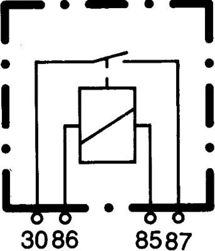 HELLA Relay, main current