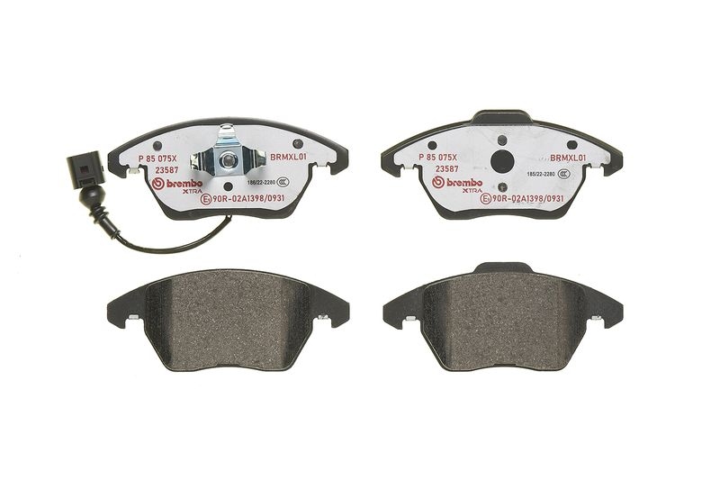 BREMBO Brake Pad Set, disc brake BREMBO XTRA LINE