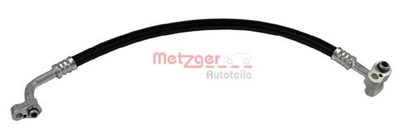 METZGER High-/Low Pressure Line, air conditioning OE-part