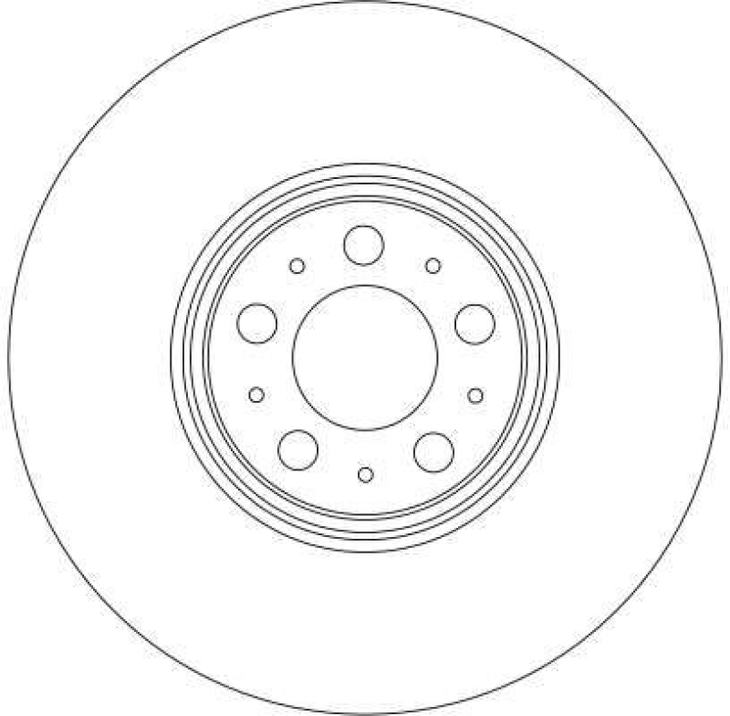 2x TRW Bremsscheibe