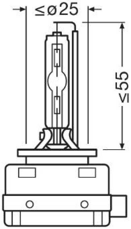 OSRAM Bulb, spotlight XENARC® COOL BLUE® INTENSE (Next Gen)