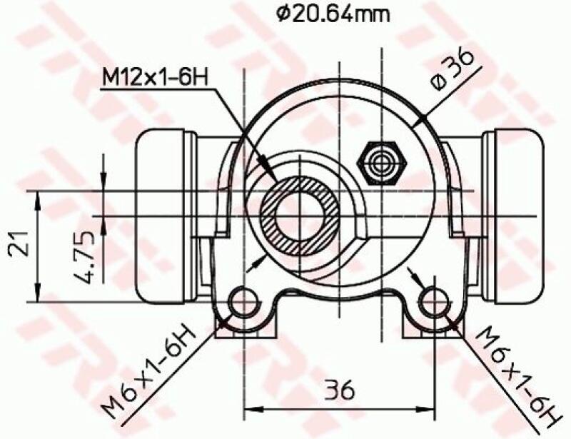 TRW Wheel Brake Cylinder