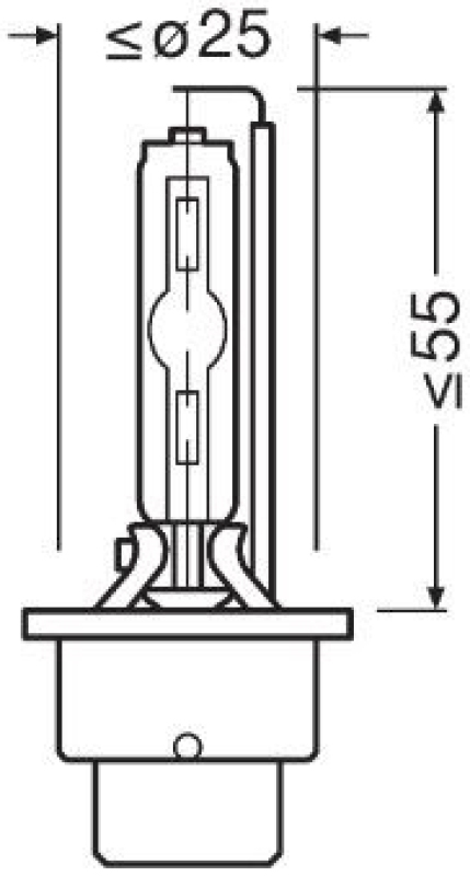 OSRAM Glühlampe, Fernscheinwerfer XENARC® COOL BLUE® INTENSE (Next Gen)