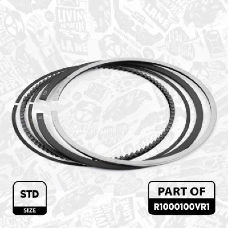 ET ENGINETEAM Piston Ring Kit