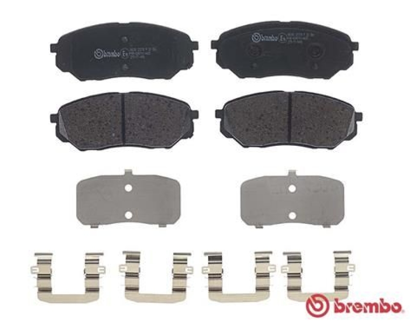 BREMBO Brake Pad Set, disc brake PRIME LINE