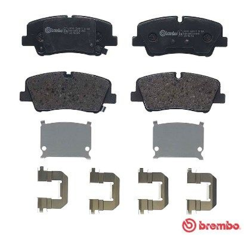 BREMBO Brake Pad Set, disc brake PRIME LINE