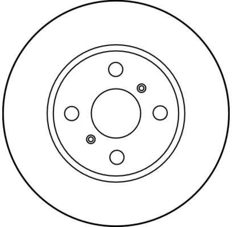 2x TRW Bremsscheibe