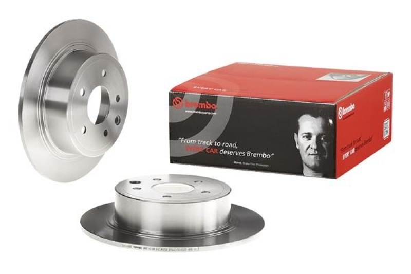 2x BREMBO Brake Disc PRIME LINE