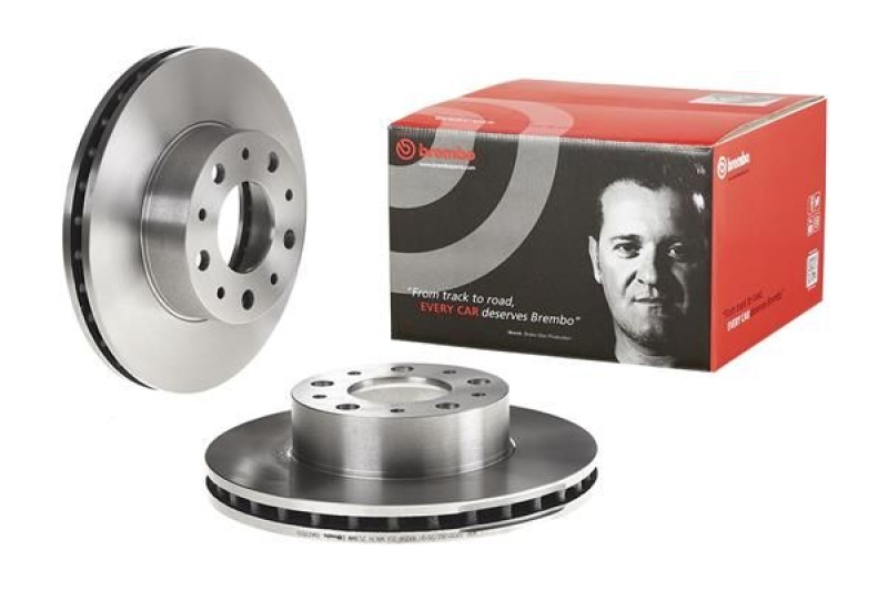 2x BREMBO Brake Disc PRIME LINE