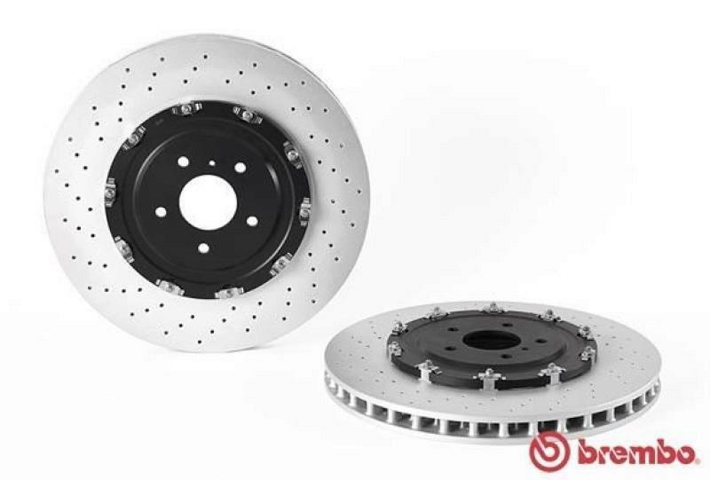 2x BREMBO Bremsscheibe TWO-PIECE FLOATING DISCS LINE