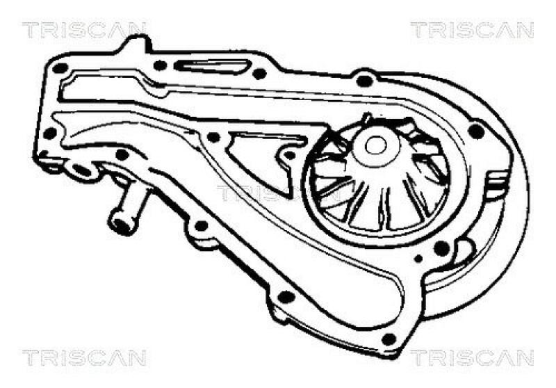 TRISCAN Water Pump