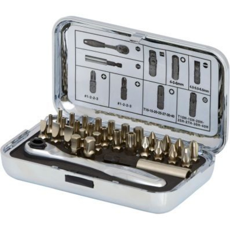 KS TOOLS Set, Schraubendreher-Einsatz (Bits)