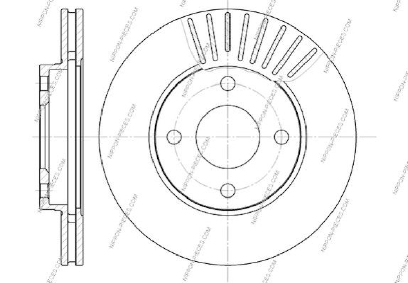 2x NPS Bremsscheibe